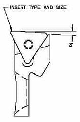 Parlec - Series 2, Right Hand Cut, Boring Cartridge - TCMT11 Insert, 0° Lead Angle - Exact Tooling