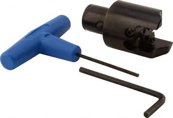 Parlec - 1-1/2" Body Diam, Manual Twin Cutter Boring Head - 40.13mm to 64.26mm Bore Diam - Exact Tooling