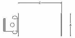 Parlec - PC6 Modular Connection, 2.5 Inch Diameter, Tool Holder Blank - 9 Inch Projection Gage Line to Nose End - Exact Tooling