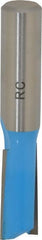 ROMAN CARBIDE - 1/2" Diam, 1/2" Shank Diam, 1-1/8" Length of Cut, 2 Flute Straight Router Bit - 2-7/8" Overall Length, Carbide Tipped - Exact Tooling