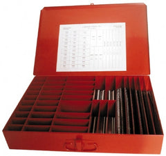 Gardner Spring - 123 Piece, MBHD Steel Extension & Compression Spring Assortment - 40 Sizes - Exact Tooling