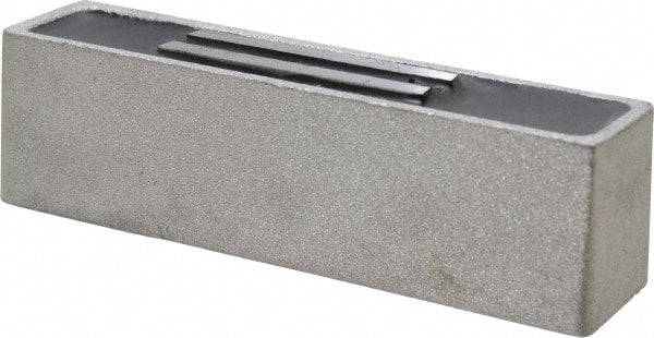 Mag-Mate - 4-1/2" Long x 1" Wide x 1-1/4" High, 2 Poles, Rectangular Neodymium Rare Earth Holding Magnet - 92.5 Lb Average & 185 Lb Max Pull Force - Exact Tooling