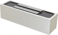 Mag-Mate - 4-1/2" Long x 1-1/4" Wide x 1-1/4" High, 2 Poles, Rectangular Neodymium Rare Earth Holding Magnet - 107.5 Lb Average & 215 Lb Max Pull Force - Exact Tooling
