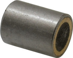 Mag-Mate - 8-32 Thread, 3/8" Diam, 1/2" High, 3 Lb Average Pull Force, Neodymium Rare Earth Pot Magnet - 0.15" Deep Tapped Hole, Steel Pot, Uninsulated - Exact Tooling