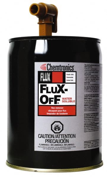Chemtronics - 1 Gallon Bottle Container Water Soluble Flux Remover - Exact Tooling