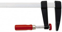 Bessey - 16" Capacity, 7" Throat Depth Steel Bar Clamp - 1,200 Lb Clamping Pressure, 20" OAL - Exact Tooling