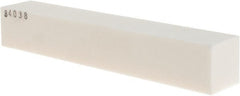 Made in USA - 150 Grit Aluminum Oxide Rectangular Dressing Stick - 6 x 1 x 1, Very Fine Grade, Vitrified Bond - Exact Tooling