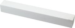 Made in USA - 150 Grit Aluminum Oxide Rectangular Dressing Stick - 8 x 1 x 1, Very Fine Grade, Vitrified Bond - Exact Tooling