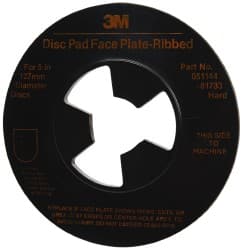 3M - Abrasive Disc Face Plate - 12,000 RPM - Exact Tooling