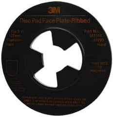 3M - Abrasive Disc Face Plate - 12,000 RPM - Exact Tooling