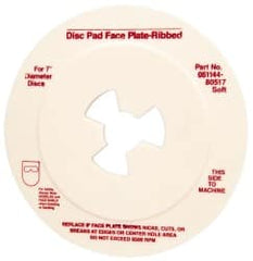 3M - Abrasive Disc Face Plate - 8,500 RPM - Exact Tooling