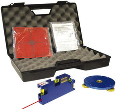 Laseraim - 500 Ft. Max Measuring Range, Red Beam Laser Torpedo Level Kit - Includes Carry Case, LTAL1 Tripod Mount, LTL3 Tripedo Level and Targets - Exact Tooling