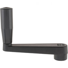 Gibraltar - Revolving Crank Handle - 5/8" Square Bore, Plastic/Aluminum - Exact Tooling