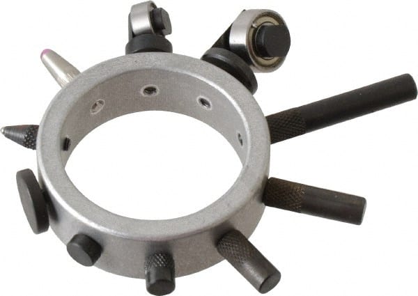 SPI - 10 Piece, #4-48 Inch Thread, 0.06 (Steel Ball Tip) Inch Ball Diameter Ruby and Steel, Drop Indicator Contact Point Set and Kit - Use With Dial Indicators - Exact Tooling