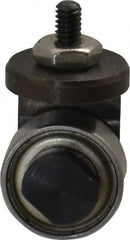 SPI - #4-48, 1/2" Ball Diam, Steel Roller Contact Point - 1/2" Contact Point Length, Use with Dial Indicators - Exact Tooling
