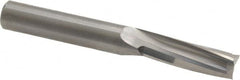 Onsrud - 3/8" Cutting Diam x 1-1/8" Length of Cut, 3 Flute, Upcut Spiral Router Bit - Uncoated, Right Hand Cut, Solid Carbide, 3" OAL x 3/8" Shank Diam, Three Edge, 10° Helix Angle - Exact Tooling