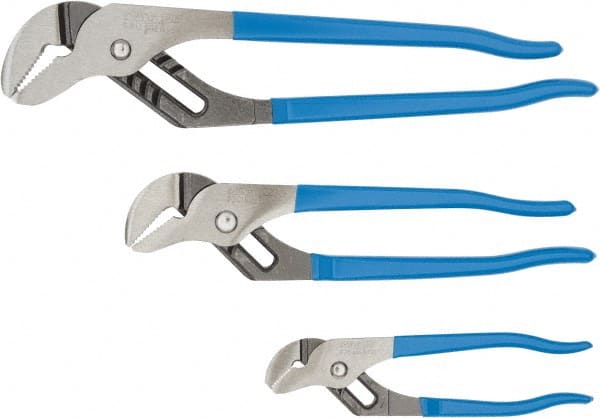 Channellock - 3 Piece Tongue & Groove Plier Set - Comes in Display Card - Exact Tooling