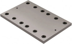 Jergens - 25" Long x 16" Wide Steel Fixture Plate - 1.13" Plate Thickness - Exact Tooling