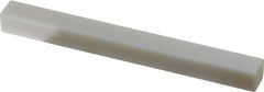 Norton - 3" Long x 1/4" Wide x 1/4" Thick, Novaculite Sharpening Stone - Square, Ultra Fine Grade - Exact Tooling