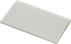 Norton - 3" Long x 1-3/4" Diam x 1/4" Thick, Novaculite Sharpening Stone - Round Edge Slip, Ultra Fine Grade - Exact Tooling