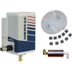 Vortec - Vortex Enclosure Coolers; Type: w/Thermostat ; Integrity: NEMA 4; NEMA 4X ; BTU/Hour: 900 ; Thread Size (NPT): 3/8 ; Standard Cubic Feet Per Minute: 15.00 - Exact Tooling
