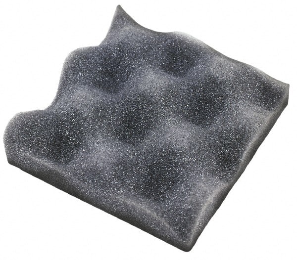 American Acoustical Products - 54" Long x 54" Wide x 1" Thick, Polyester Foam Sheet - Contoured - Exact Tooling