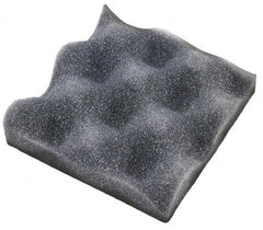 American Acoustical Products - 54" Long x 54" Wide x 1" Thick, Polyester Foam Sheet - Contoured - Exact Tooling