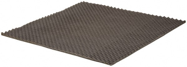 American Acoustical Products - 54" Long x 54" Wide x 1" Thick, Polyurethane Foam Sheet - ASTM Specification, Gray - Exact Tooling