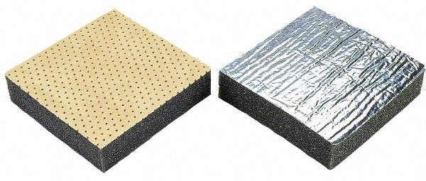 American Acoustical Products - 54" Long x 40" Wide x 1-1/2" Thick, Polyurethane Foam Sheet - ASTM Specification, Gray - Exact Tooling