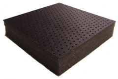 American Acoustical Products - 54" Long x 24" Wide x 1/2" Thick, Polyurethane Foam Sheet - ASTM Specification, Gray - Exact Tooling