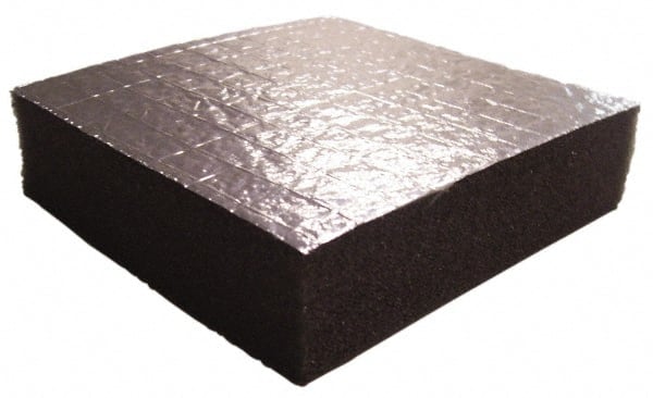 American Acoustical Products - 54" Long x 24" Wide, Polyurethane Foam Sheet - ASTM Specification, Gray - Exact Tooling