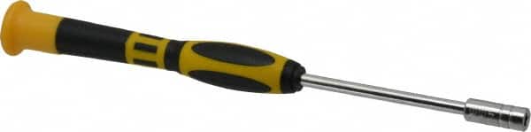 Aven - 4mm Solid Shaft Electronic Nutdriver - Ergonomic Handle, 6-3/4" OAL - Exact Tooling