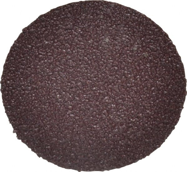 3M - 1" Diam, 100 Grit Aluminum Oxide Adhesive PSA Disc - Fine Grade, X Weighted Cloth Backing, For Bench Top Motors, Random Orbital Sanders - Exact Tooling