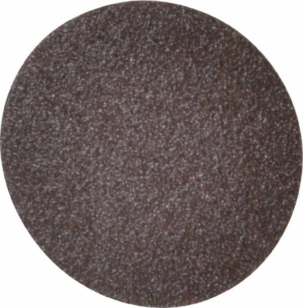 3M - 1" Diam, 240 Grit Aluminum Oxide Adhesive PSA Disc - Very Fine Grade, X Weighted Cloth Backing, For Bench Top Motors, Random Orbital Sanders - Exact Tooling