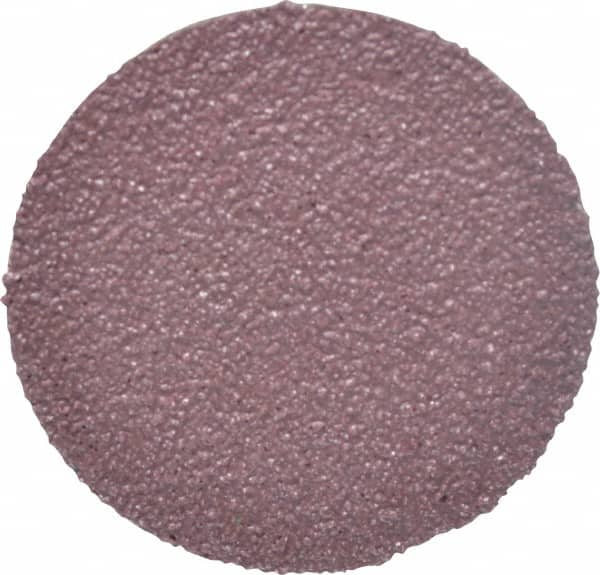 3M - 1-1/2" Diam, 60 Grit Aluminum Oxide Adhesive PSA Disc - Medium Grade, X Weighted Cloth Backing, For Bench Top Motors, Random Orbital Sanders - Exact Tooling