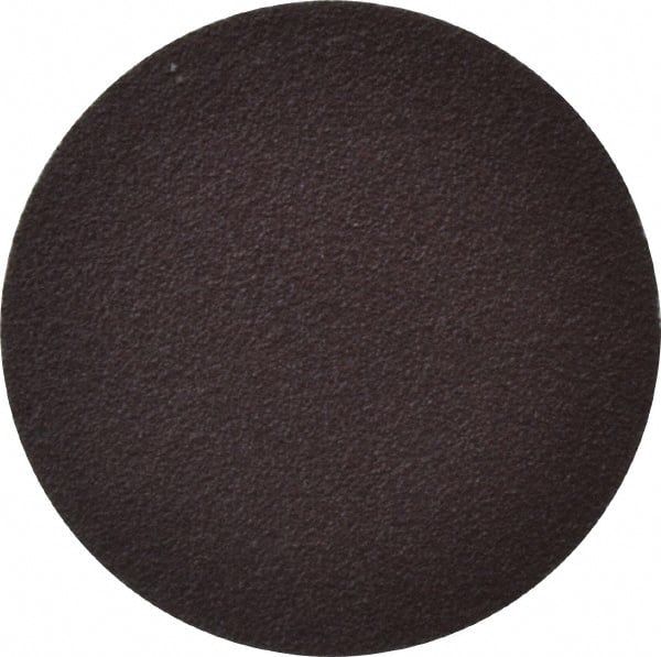 3M - 2" Diam, 120 Grit Aluminum Oxide Adhesive PSA Disc - Fine Grade, X Weighted Cloth Backing, For Bench Top Motors, Disc Sanders, Random Orbital Sanders - Exact Tooling