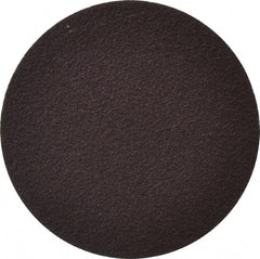3M - 2" Diam, 120 Grit Aluminum Oxide Adhesive PSA Disc - Fine Grade, X Weighted Cloth Backing, For Bench Top Motors, Disc Sanders, Random Orbital Sanders - Exact Tooling