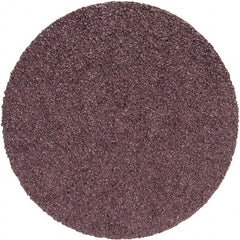 3M - 3" Diam, 40 Grit Aluminum Oxide Adhesive PSA Disc - Coarse Grade, X Weighted Cloth Backing, For Bench Top Motors, Disc Sanders, Random Orbital Sanders - Exact Tooling