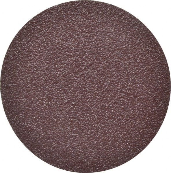 3M - 3" Diam, 80 Grit Aluminum Oxide Adhesive PSA Disc - Medium Grade, X Weighted Cloth Backing, For Bench Top Motors, Disc Sanders, Random Orbital Sanders - Exact Tooling