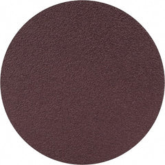 3M - 4" Diam, 80 Grit Aluminum Oxide Adhesive PSA Disc - Medium Grade, X Weighted Cloth Backing, For Bench Top Motors, Disc Sanders, Random Orbital Sanders - Exact Tooling