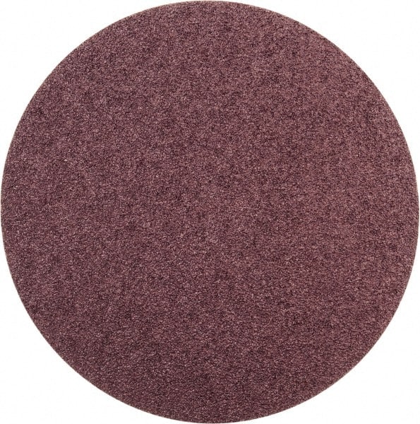 3M - 8" Diam, 36 Grit Aluminum Oxide Adhesive PSA Disc - Very Coarse Grade, X Weighted Cloth Backing, For Bench Top Motors, Random Orbital Sanders - Exact Tooling