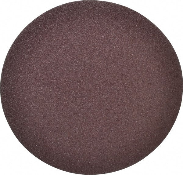 3M - 8" Diam, 40 Grit Aluminum Oxide Adhesive PSA Disc - Coarse Grade, X Weighted Cloth Backing, For Bench Top Motors, Random Orbital Sanders - Exact Tooling