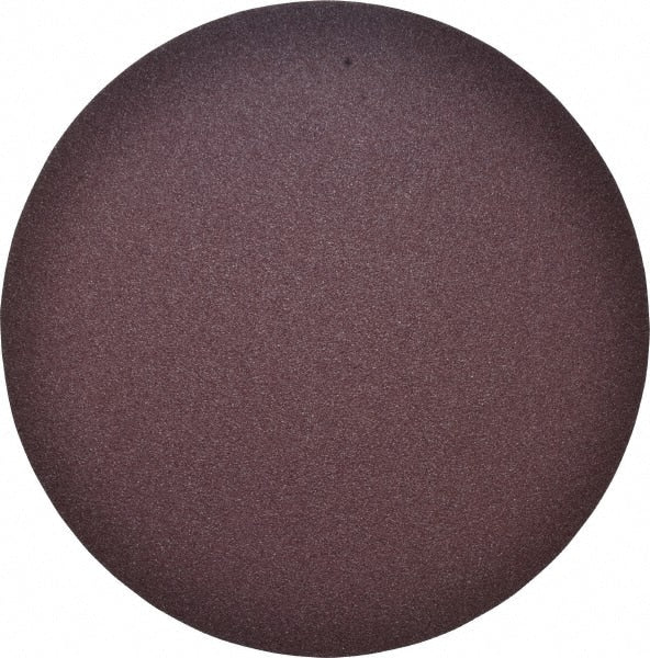 3M - 16" Diam, 36 Grit Aluminum Oxide Adhesive PSA Disc - Very Coarse Grade, X Weighted Cloth Backing, For Bench Top Motors, Random Orbital Sanders - Exact Tooling