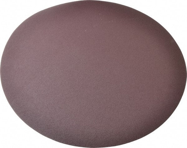 3M - 18" Diam, 60 Grit Aluminum Oxide Adhesive PSA Disc - Medium Grade, X Weighted Cloth Backing, For Bench Top Motors, Random Orbital Sanders - Exact Tooling