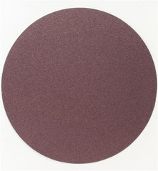 3M - 20" Diam, 40 Grit Aluminum Oxide Adhesive PSA Disc - Coarse Grade, X Weighted Cloth Backing, For Bench Top Motors, Random Orbital Sanders - Exact Tooling