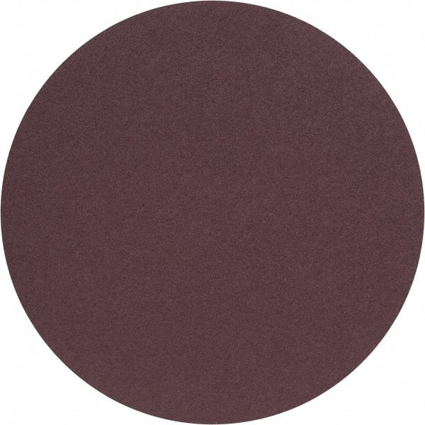 3M - 20" Diam, 50 Grit Aluminum Oxide Adhesive PSA Disc - Coarse Grade, X Weighted Cloth Backing, For Bench Top Motors, Random Orbital Sanders - Exact Tooling