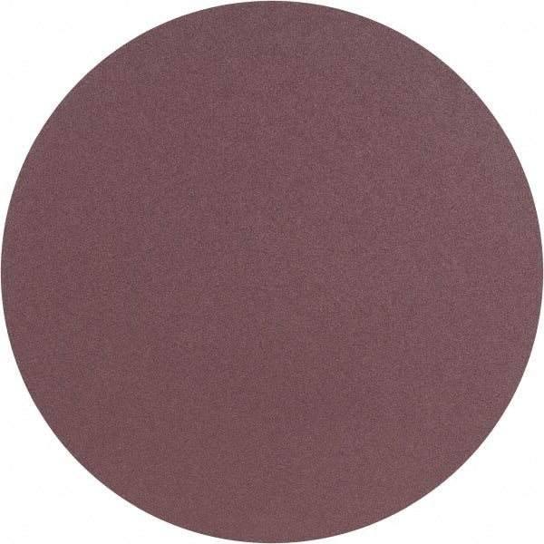 3M - 20" Diam, 80 Grit Aluminum Oxide Adhesive PSA Disc - Medium Grade, X Weighted Cloth Backing, For Bench Top Motors, Random Orbital Sanders - Exact Tooling