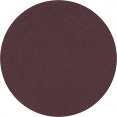 3M - 24" Diam, 40 Grit Aluminum Oxide Adhesive PSA Disc - Coarse Grade, X Weighted Cloth Backing, For Bench Top Motors, Random Orbital Sanders - Exact Tooling