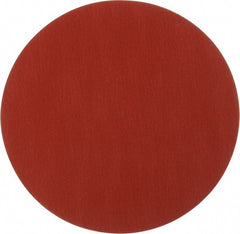 3M - 12" Diam, 60 Grit Ceramic Adhesive PSA Disc - Medium Grade, Orange, YF Weighted Backing, Flexible, Use with Bench Top Motors - Exact Tooling