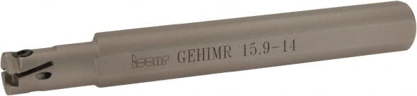 Iscar - GEHIM, Internal, Right Hand, 0.098" Max Depth of Cut, 0.031 to 0.075" Groove Width, Indexable Grooving Tool Holder - GEPI.. Insert Compatibility, 5/8" Shank Width, 5" OAL, Through Coolant - Exact Tooling
